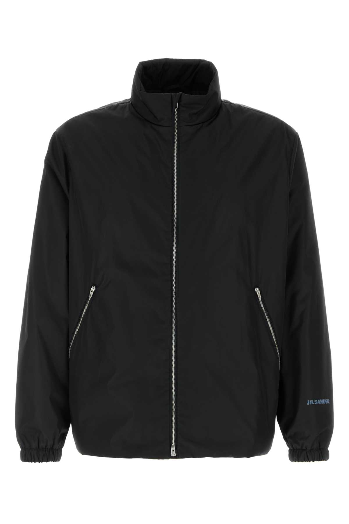 Jil Sander - 145 high collar blouson elastic cuff
