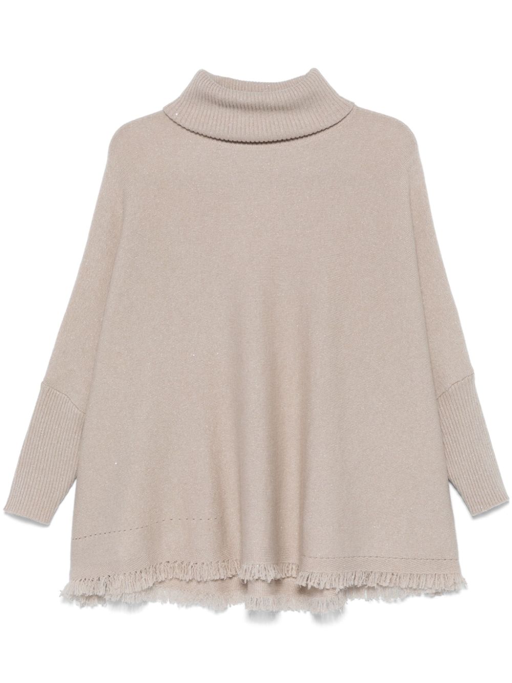 Sequin-embellished jumper - Neutrals