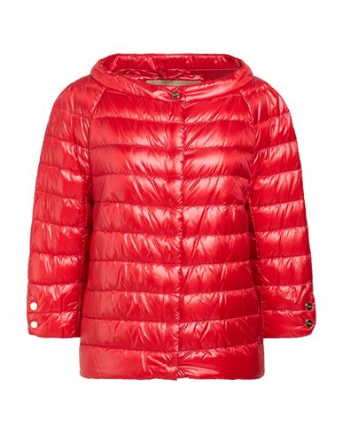 Iconico Woman Puffer Tomato red Size 12 Polyamide