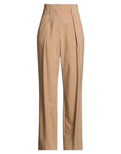Woman Pants Light brown Size 2 Wool, Elastane