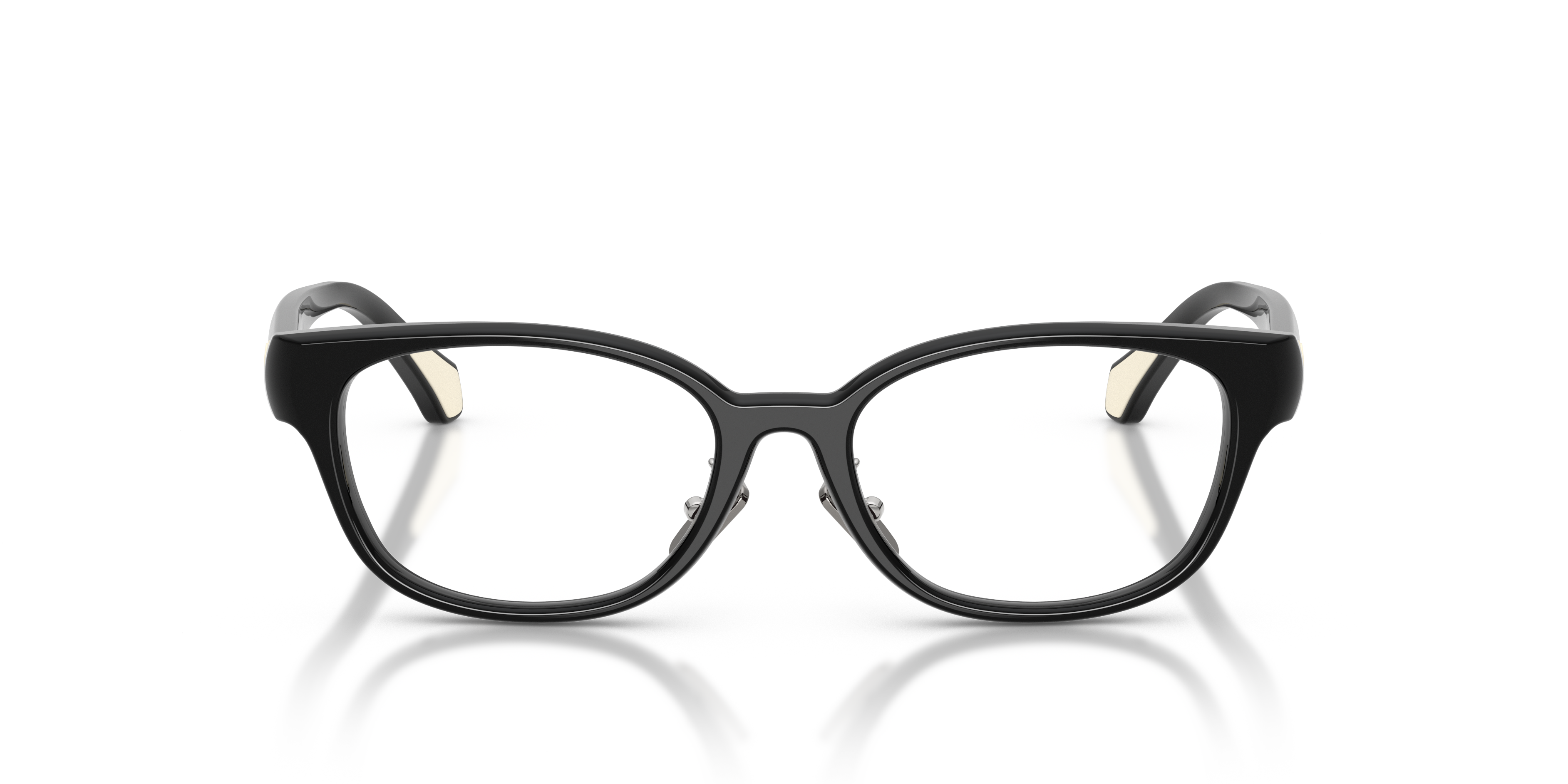 Moncler Uniseks Moncler ME2029D 3001 Optische monturen Acetaat Zwart Transparant Rotonde Normaa