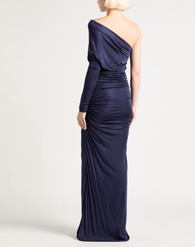 Woman Maxi dress Navy Size 8 Viscose