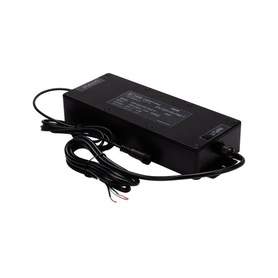WAC Lighting Remote Enclosed Electronic Transformer for Outdoor PRO in Black - EN-O24100--T