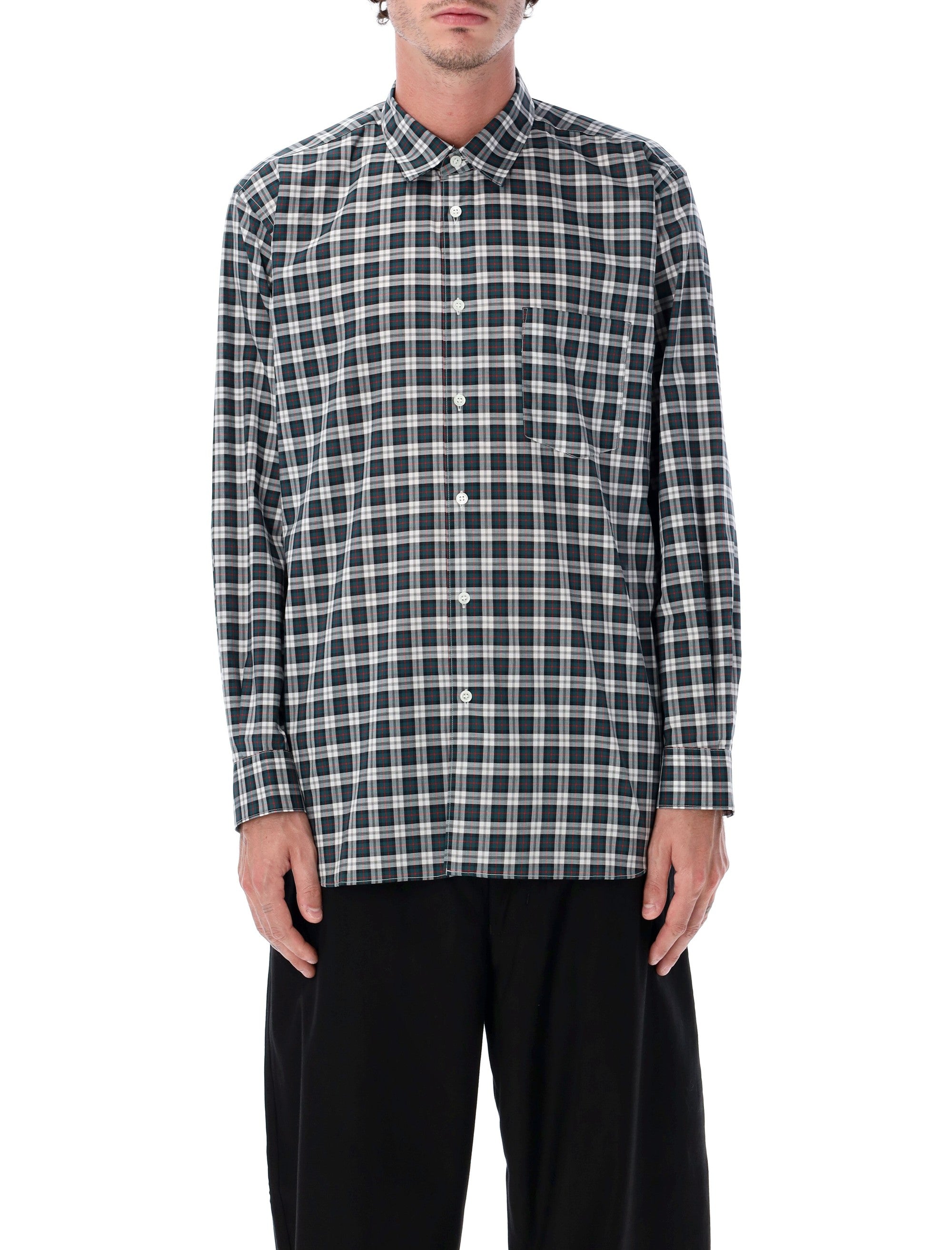 Relaxed Fit Checkered Shirt - Size L