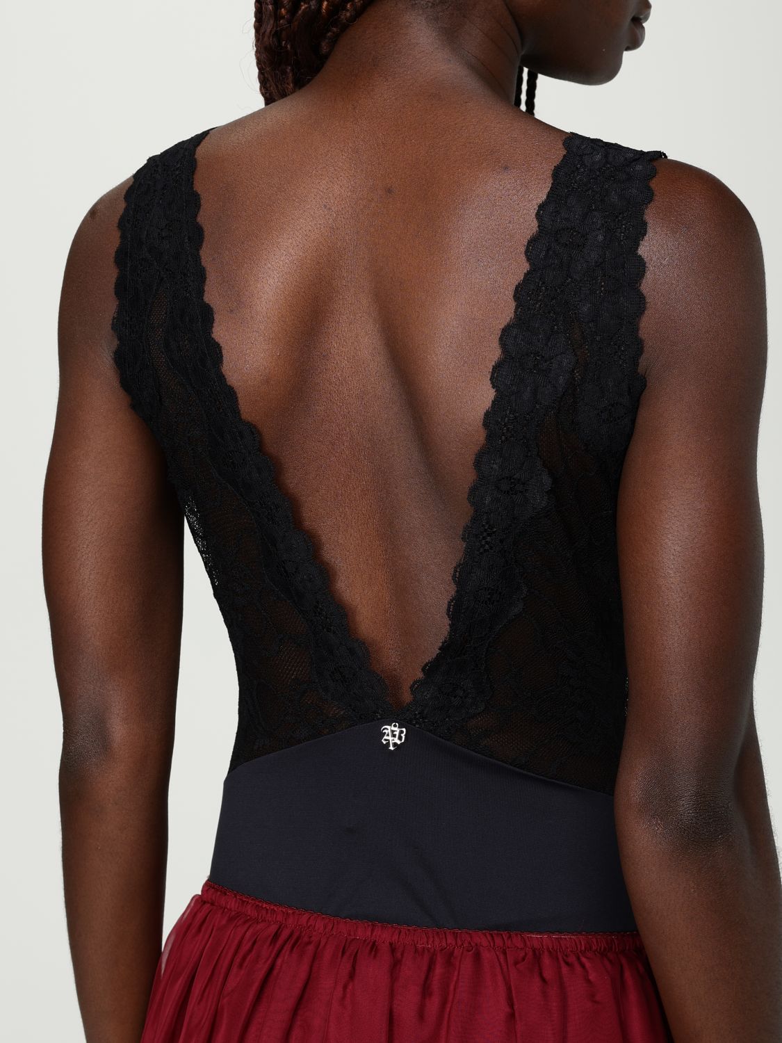 Bodysuit Woman color Black