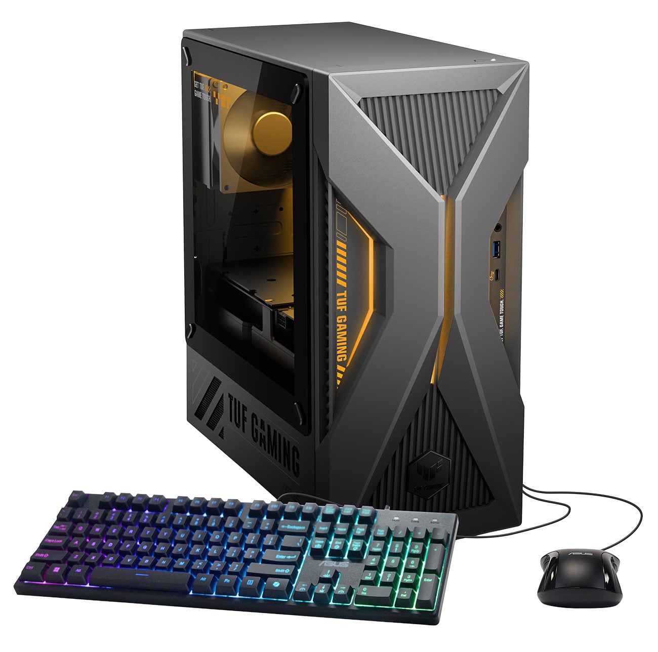 TUF T500 Gaming Desktop Intel Core i5 13420H 16GB RAM 512GB SSD, NVIDIA GeForce RTX 5050 8GB in Black