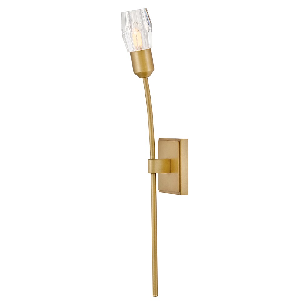 Heritage Brass LED Wall Sconce from the Atera Collection
