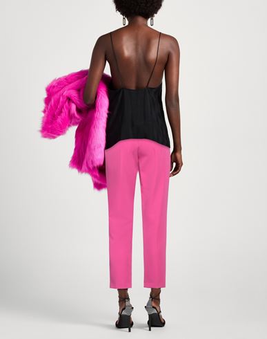 Woman Pants Fuchsia Size S Polyester, Elastane