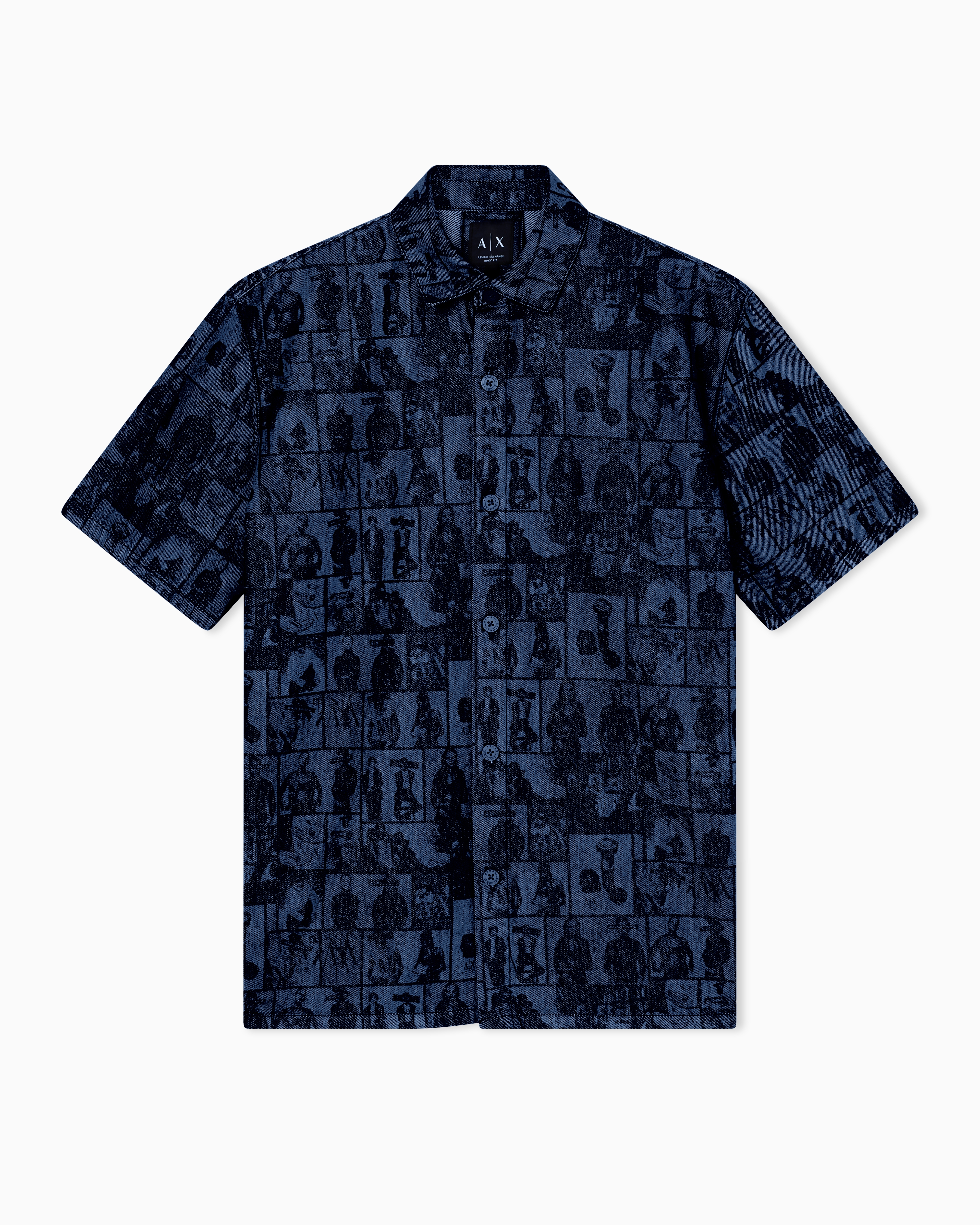 9 oz Delicate Wash Blue Denim Shirt