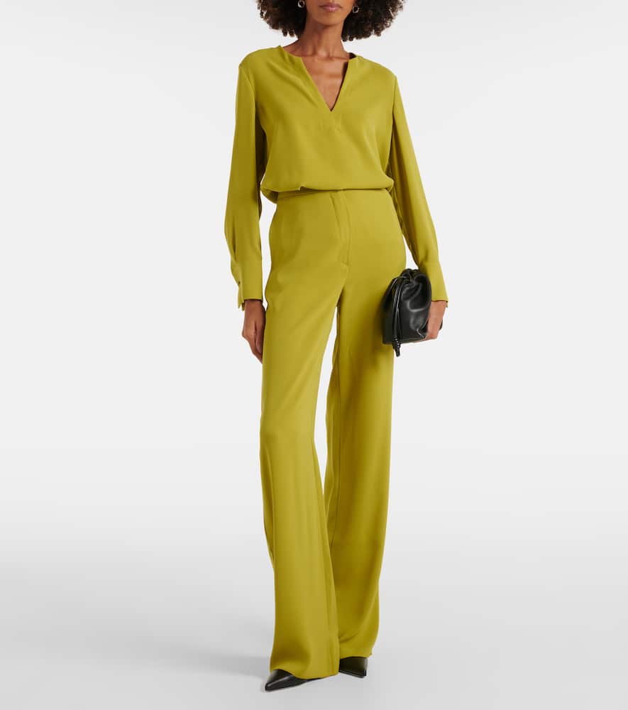 Medusa high-rise straight pants