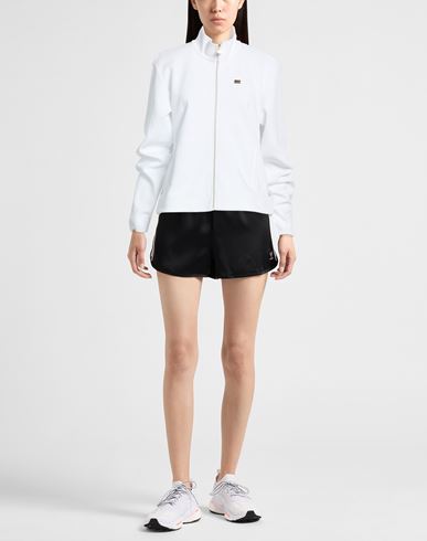 Woman Sweatshirt White Size XS Cotton, Polyester