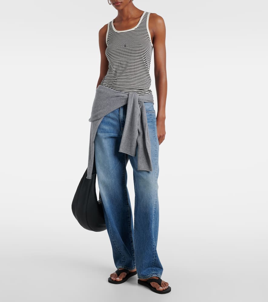 Jackson low-rise wide-leg jeans
