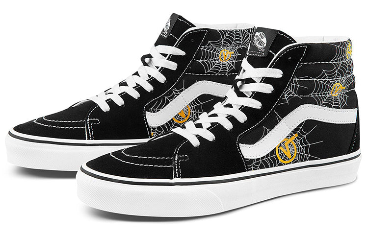 SK8-HI Shoes Black/White/Yellow