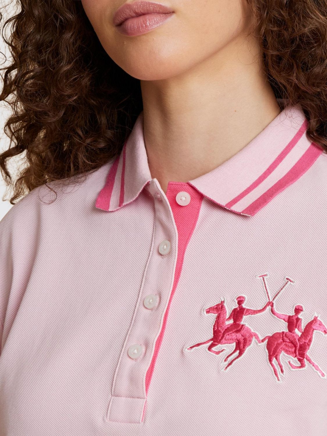 Polo Shirt Woman color Royal Blue