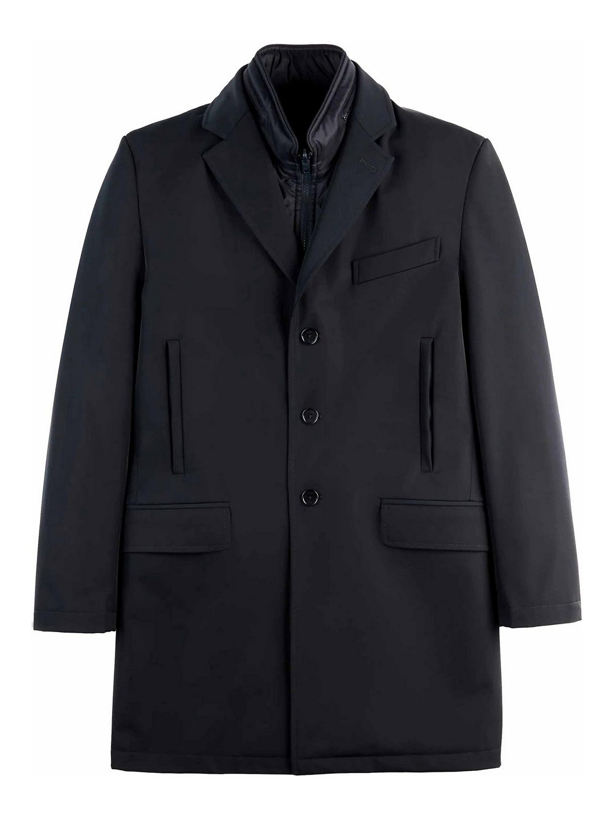 Double -breasted coat