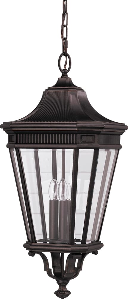 Generation Lighting Cotswold Lane Collection 12" Outdoor Lantern in Bronze Finish