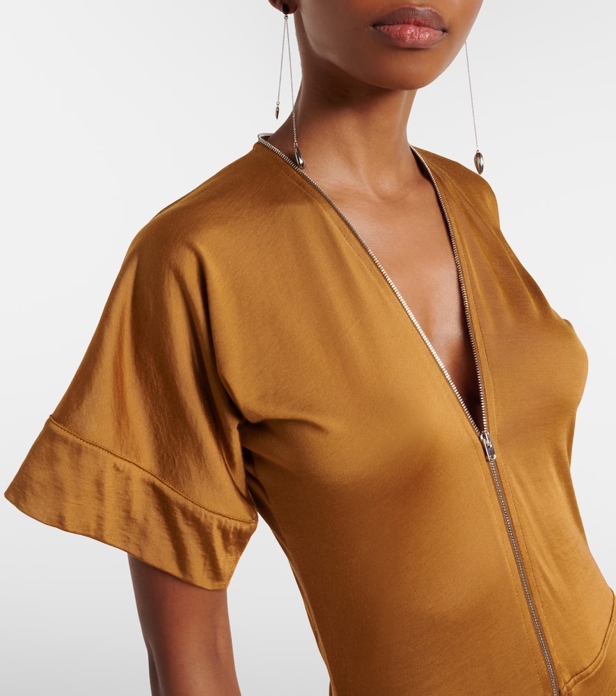 Jersey maxi dress