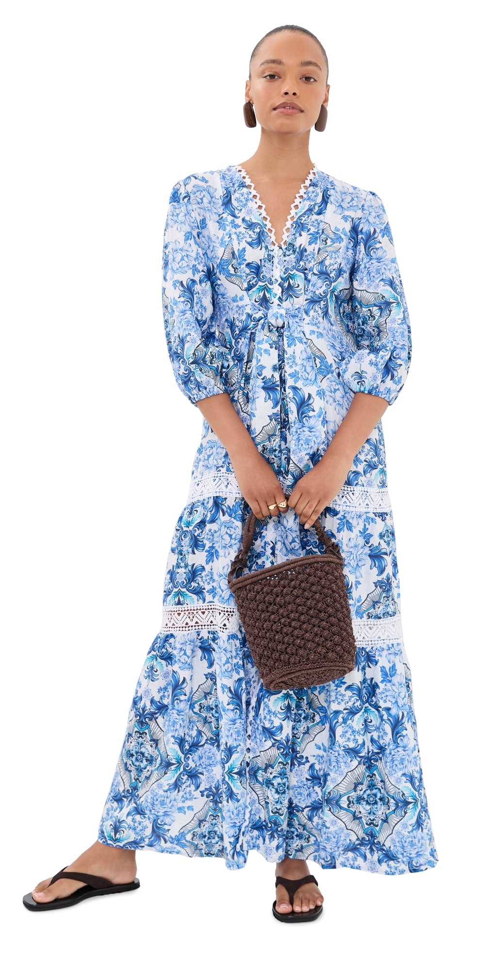Sacher Dress Peonia Blue