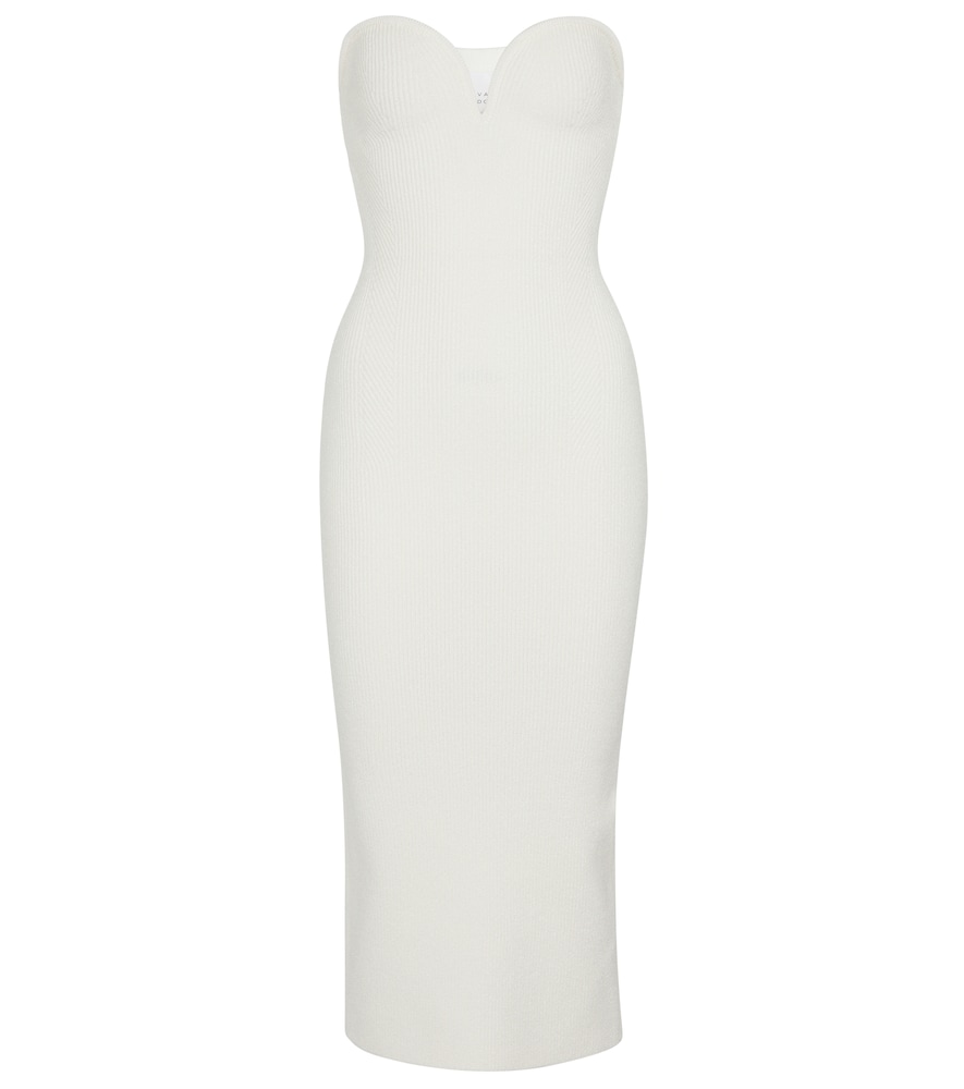 Exclusive to Mytheresa - Thalia strapless midi dress