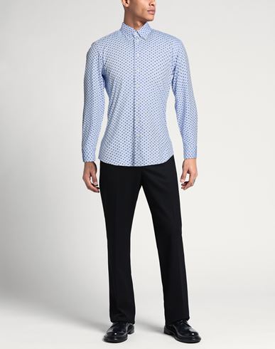 Man Shirt Azure Size 15 ¾ Cotton