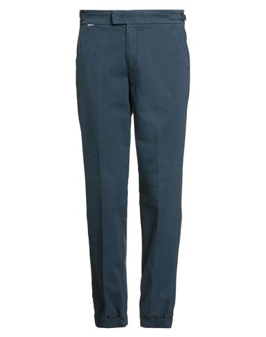 Man Pants Navy Size S Cotton, Cashmere, Elastane
