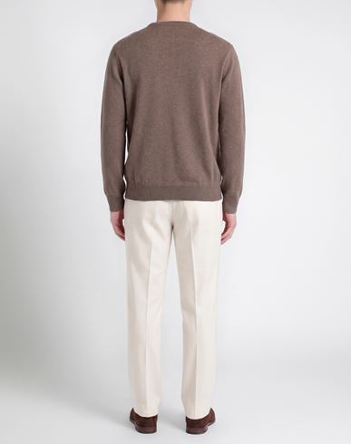 Man Sweater Light brown Size XL Cashmere