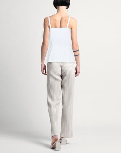 Woman Top White Size 10 Cotton, Polyamide, Elastane