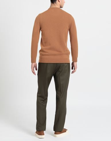Vintage Man Sweater Tan Size S Wool, Polyamide