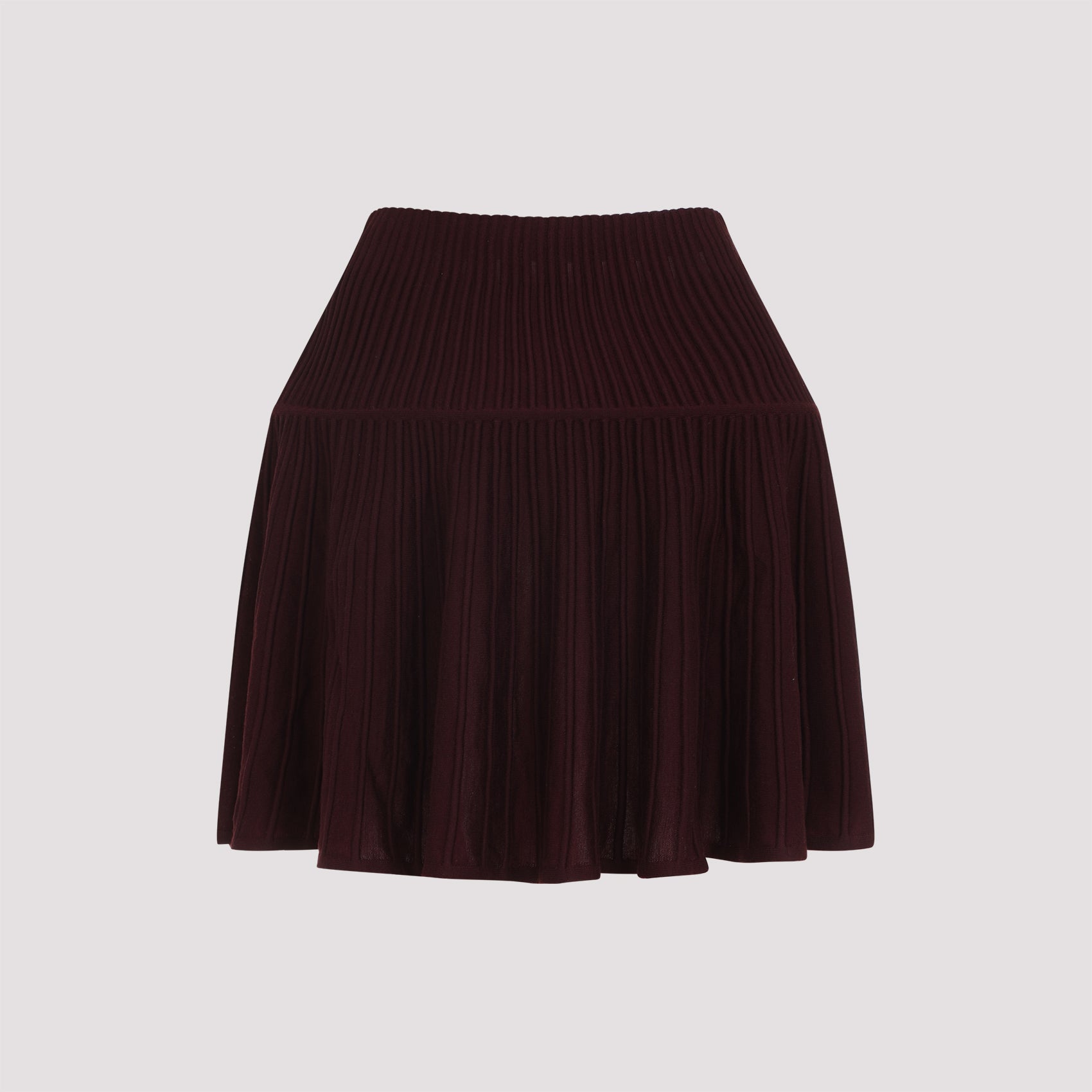 Alaïa Crinoline Wool Mini Skirt