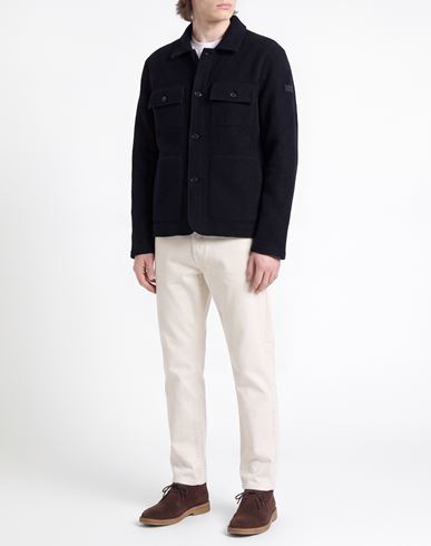 Façonnable Man Jacket Midnight blue Size XXL Wool