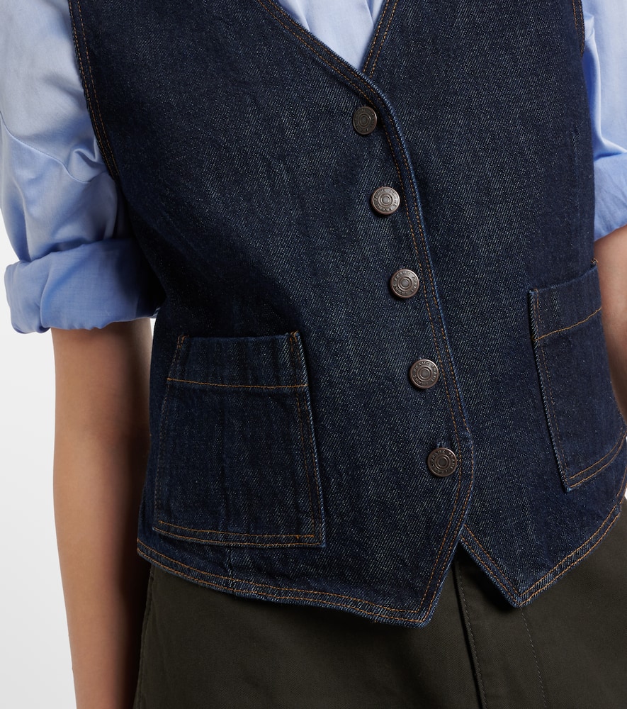 Denim vest