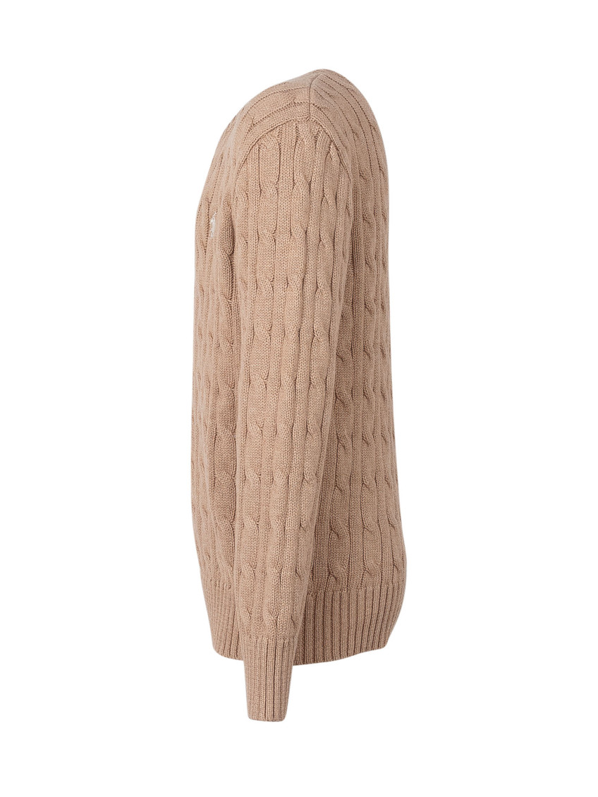 Kids Brown Knitted Sweater
