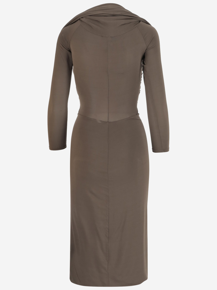 Long Dress Cross Effect