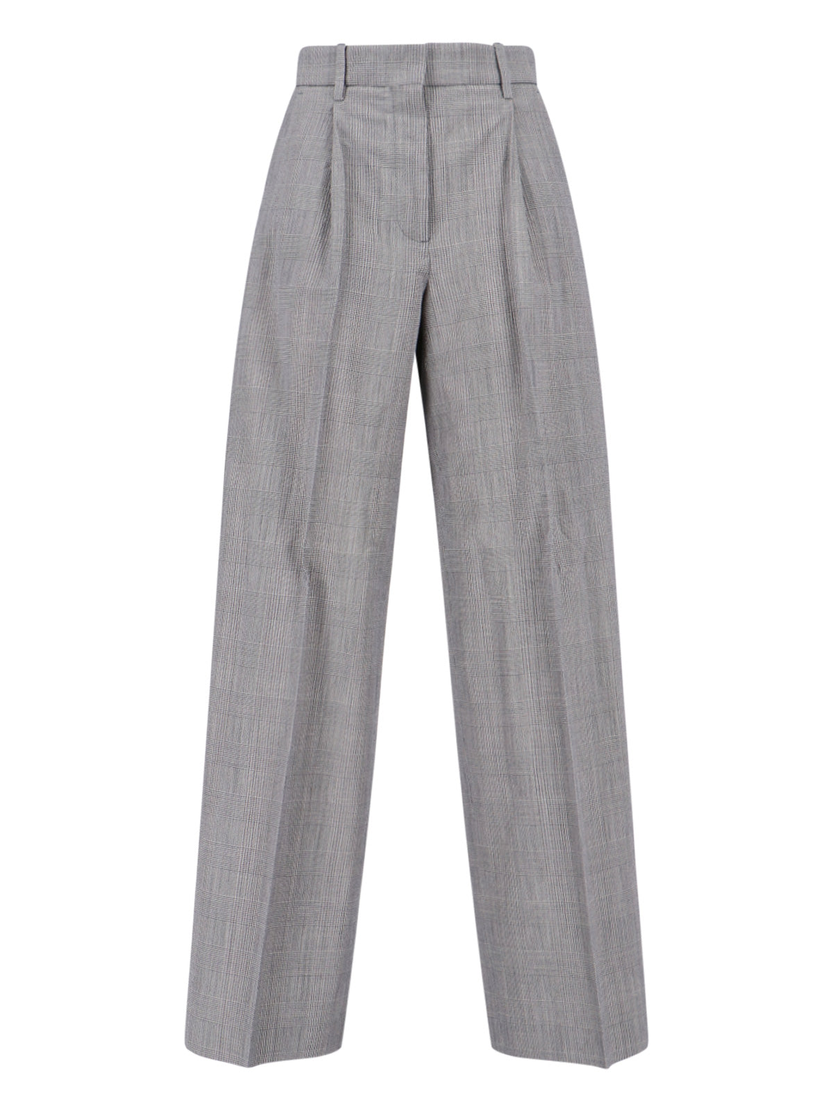 Women's Virgin Wool Padded Trousers
