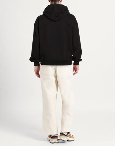 Man Sweatshirt Black Size L Cotton