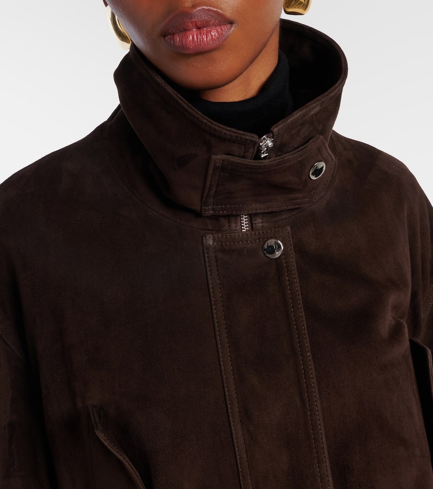 Briar suede bomber jacket