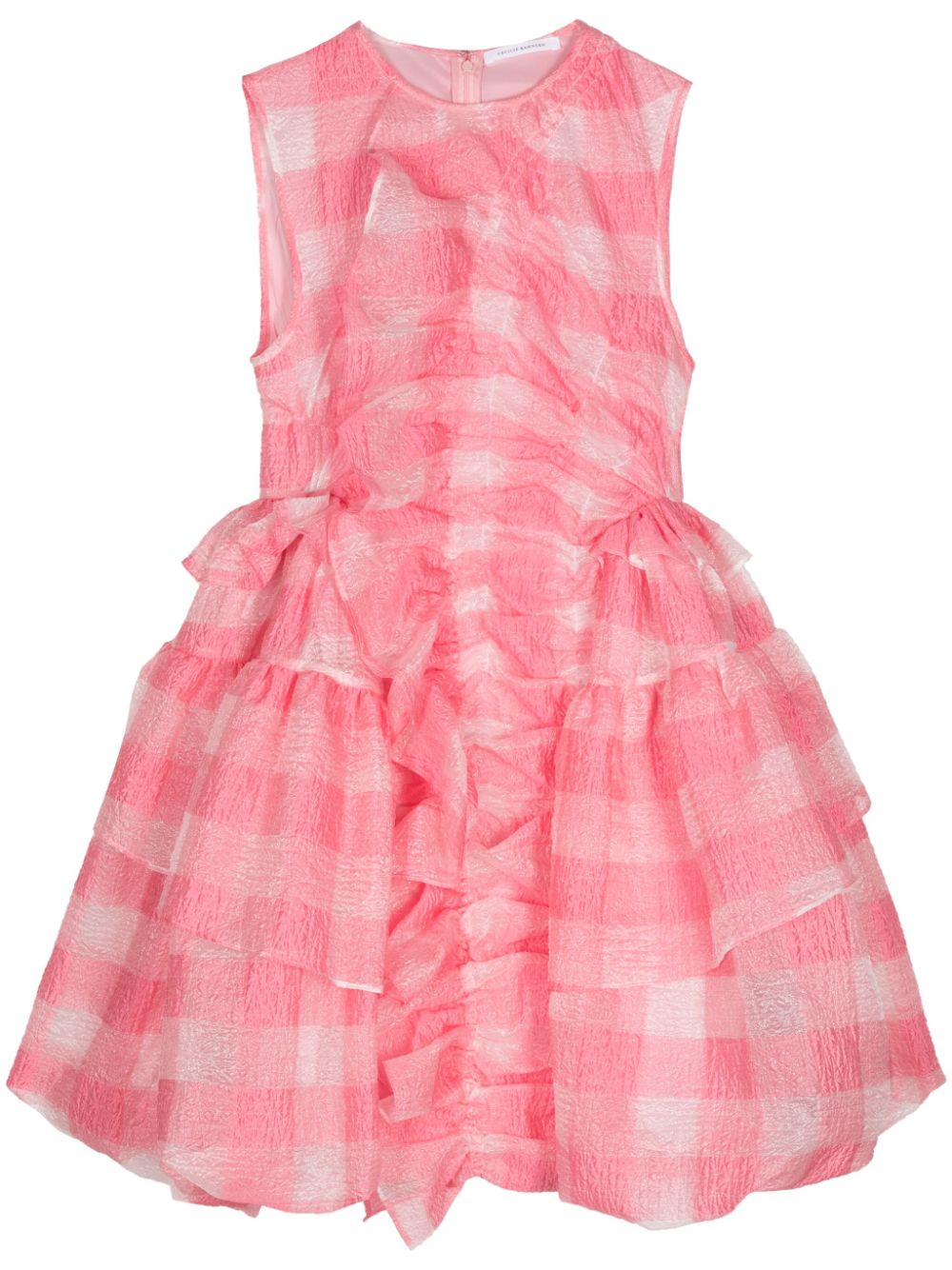 Giselle ruffled minidress - Pink