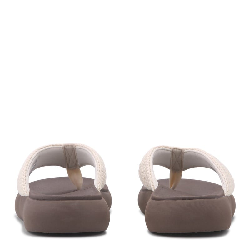 Women's Asana Luxe Flip Flop Sandals (Natural)