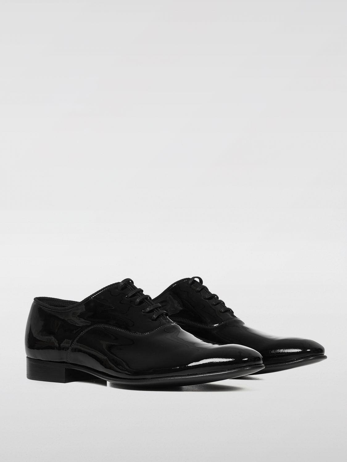 Whaley patent leather Oxford shoes - Black