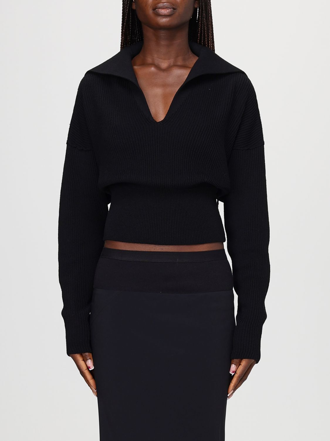 Skirt Woman color Black
