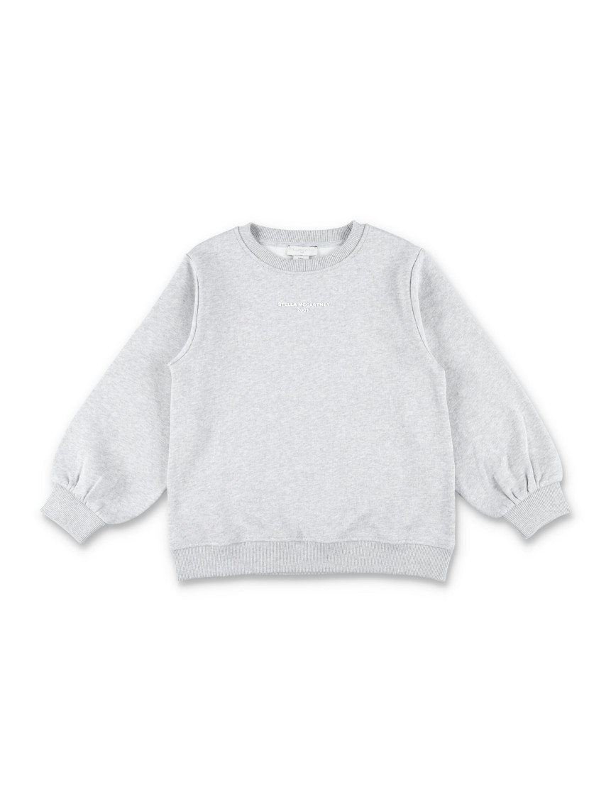 Girls Grey Logo Sweatshirt