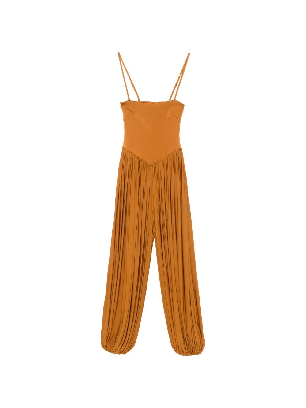 Luna Pleated-Leg Jumpsuit