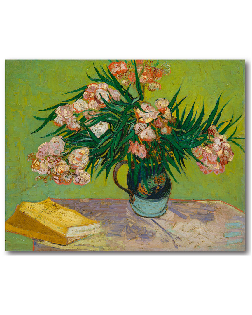 Wall Decor Van Gogh Oleanders Gallery Wrapped Canvas Wall Art
