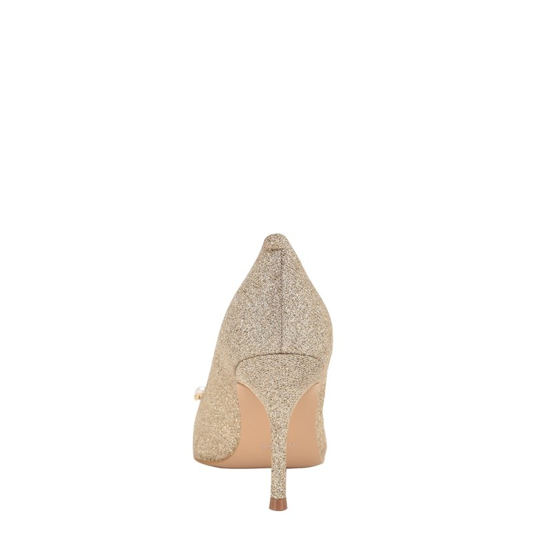 Women's Prinsen Pump Shoes (Gold Glitter)