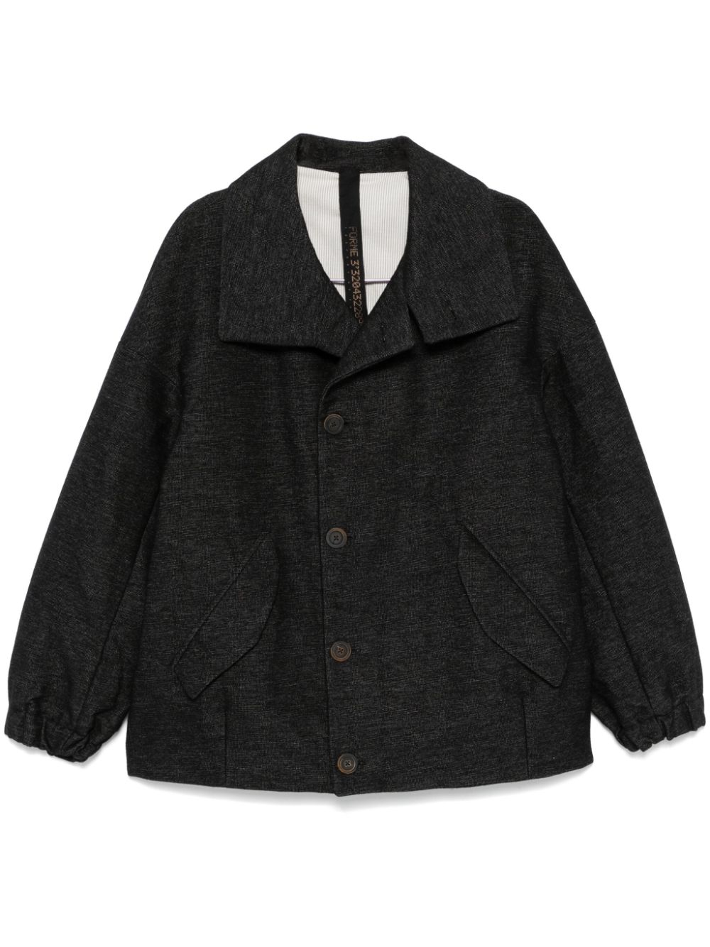 Single-breasted coat - Black