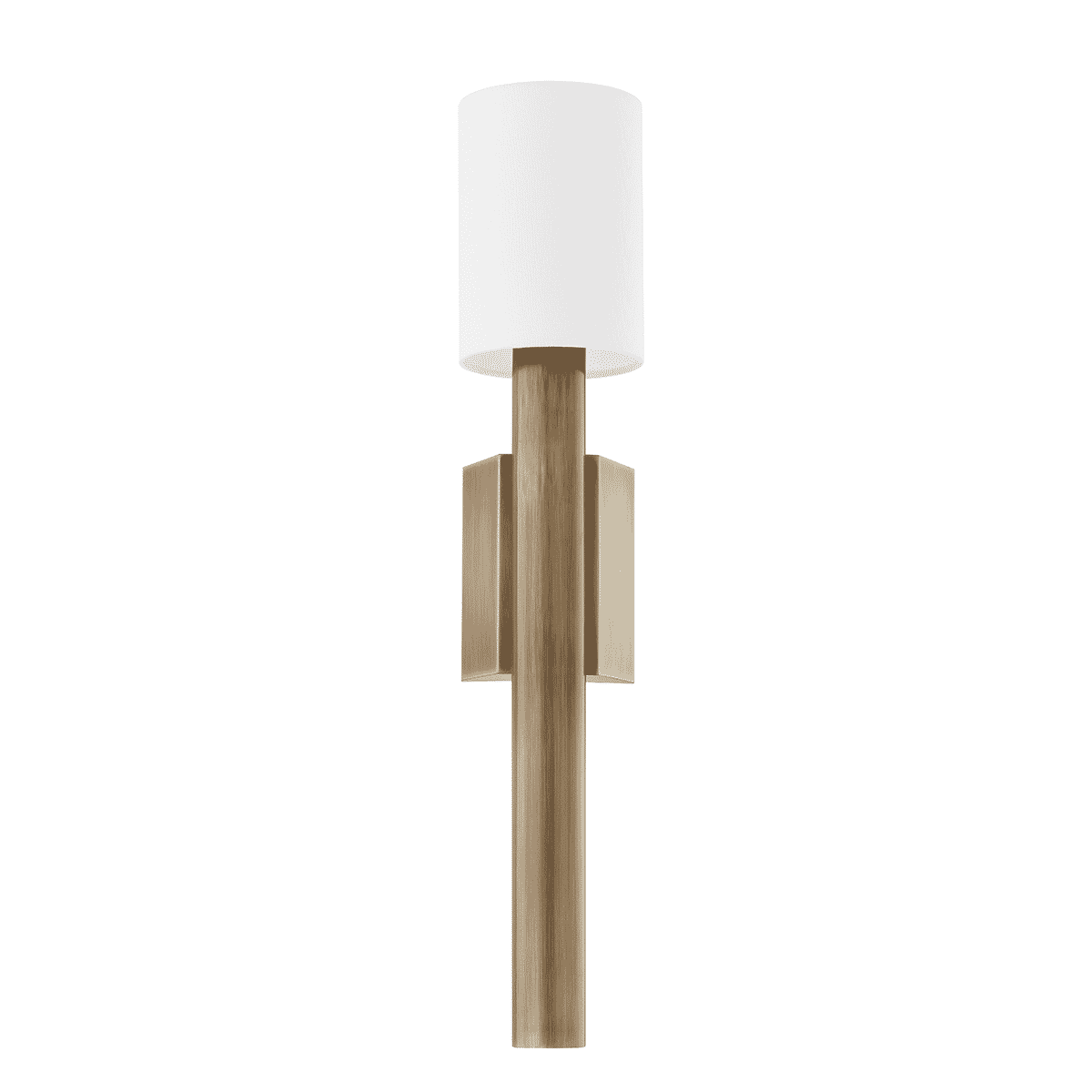 Patina Brass One Light Wall Sconce from the Monty Collection