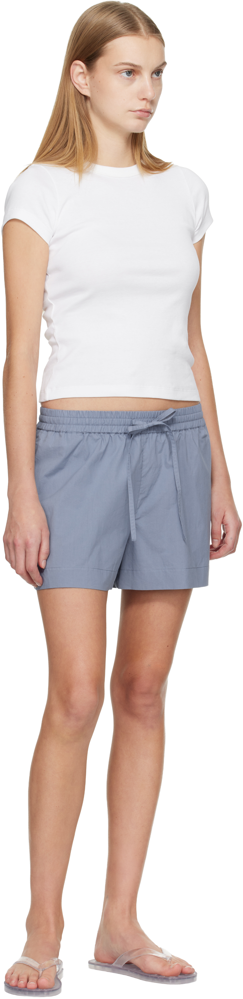 Blue Relaxed Shorts