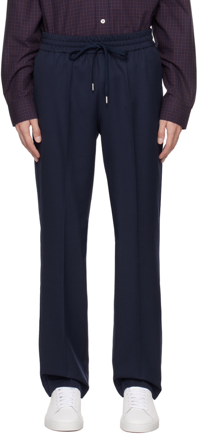 Navy 'Le Pantalon Droit' Trousers