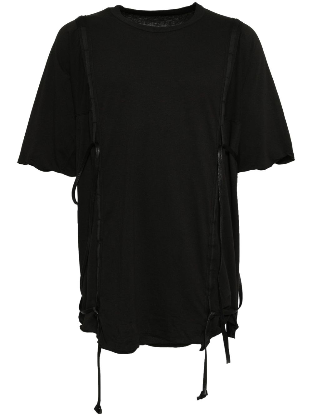 Paneled T-shirt - Black