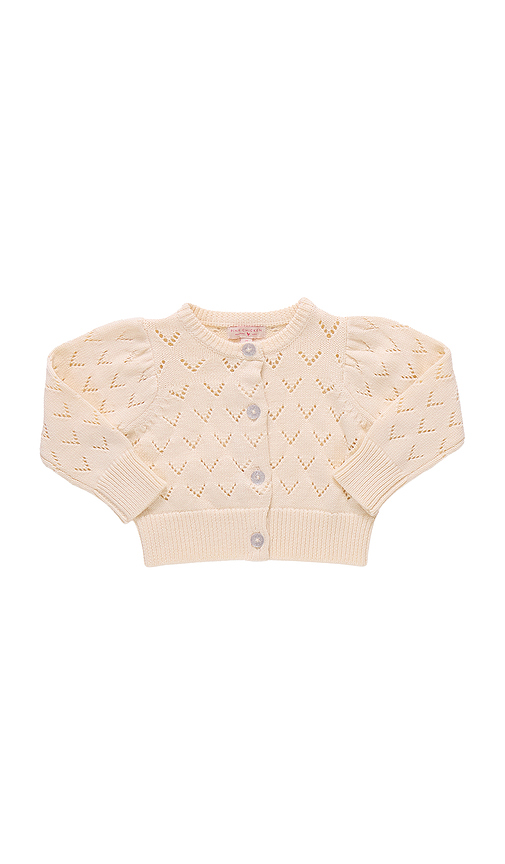 Pink Chicken Connie Sweater in Ivory. 2. Also